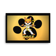 Dogemaster paw power Canvas - MyCryptoon