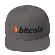 Classic Bitcoin Snapback Hat - MyCryptoon