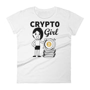 Crypto Girl t-shirt - MyCryptoon