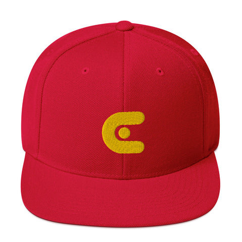 Cryptoons logo Snapback Hat - MyCryptoon