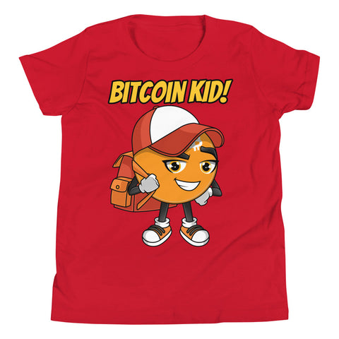 Bitcoin kid personalized T-Shirt - MyCryptoon