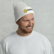 Dogecoin Cuffed Beanie - MyCryptoon