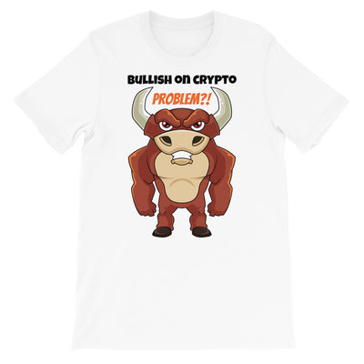 Bullish on crypto T-Shirt - MyCryptoon