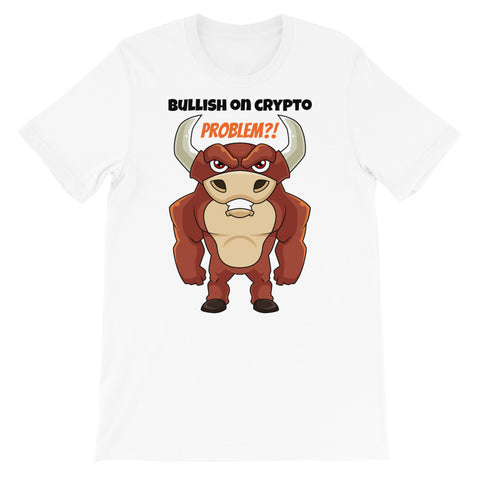 Bullish on crypto T-Shirt - MyCryptoon