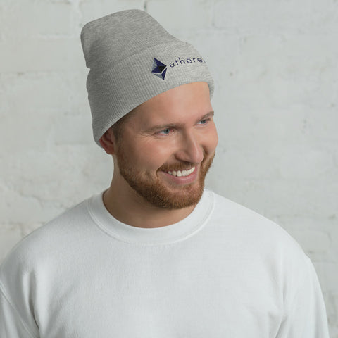 Ethereum Cuffed Beanie - MyCryptoon