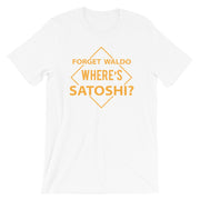 Where's Satoshi T-Shirt - MyCryptoon