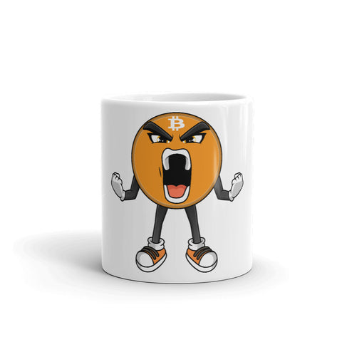 Bitcoin WTF (WAKE THE FREAK UP) Mug! - MyCryptoon