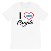 I Love Crypto T-Shirt - MyCryptoon