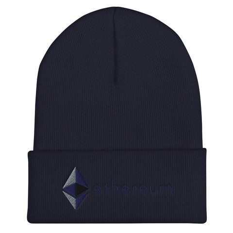 Ethereum Cuffed Beanie - MyCryptoon