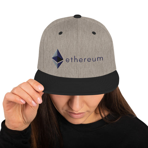 Ethereum Snapback Hat - MyCryptoon