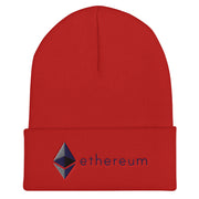 Ethereum Cuffed Beanie - MyCryptoon