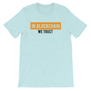 In Blockchain We Trust T-Shirt - MyCryptoon