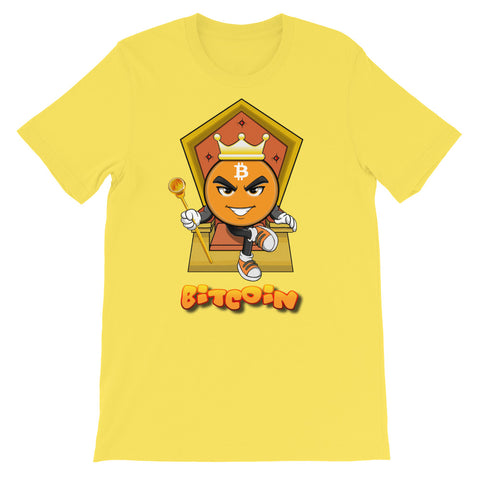 King Bitcoin T-Shirt - MyCryptoon