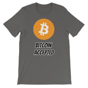 Bitcoin Accepted T-Shirt - MyCryptoon