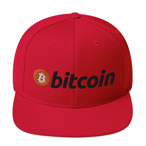 Classic Bitcoin Snapback Hat - MyCryptoon