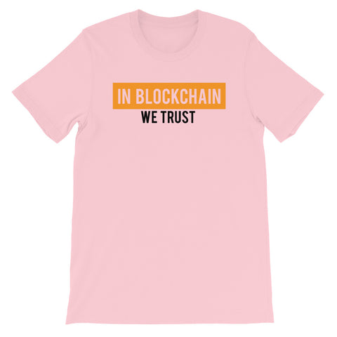 In Blockchain We Trust T-Shirt - MyCryptoon