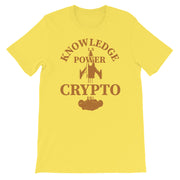 Knowledge Is Power T-Shirt - MyCryptoon