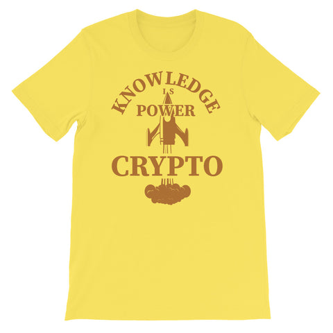 Knowledge Is Power T-Shirt - MyCryptoon