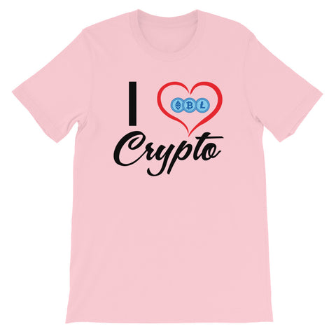 I Love Crypto T-Shirt - MyCryptoon