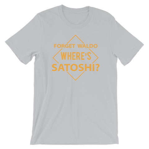 Where's Satoshi T-Shirt - MyCryptoon