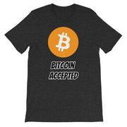 Bitcoin Accepted T-Shirt - MyCryptoon