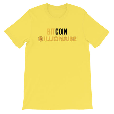 Bitcoin Billionaire T-Shirt - MyCryptoon