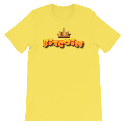 Bitcoin crown T-Shirt - MyCryptoon