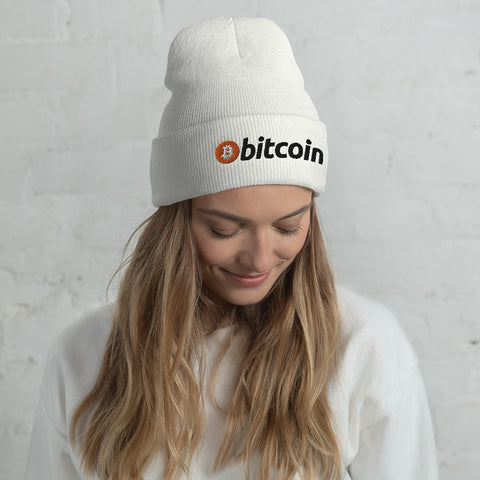 Bitcoin Cuffed Beanie - MyCryptoon