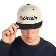 Classic Bitcoin Snapback Hat - MyCryptoon