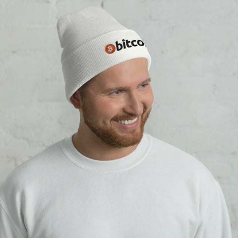 Bitcoin Cuffed Beanie - MyCryptoon