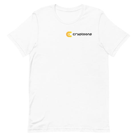 Cryptoons chest logo brand T-Shirt