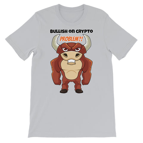 Bullish on crypto T-Shirt - MyCryptoon