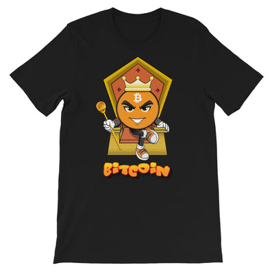 King Bitcoin T-Shirt - MyCryptoon