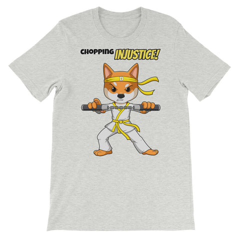 Dogemaster Chopping Injustice T-shirt - MyCryptoon