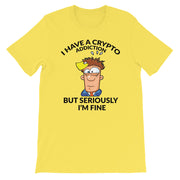 Crypto Addiction T-Shirt - MyCryptoon