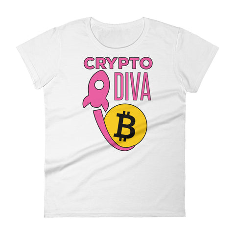 Crypto Diva t-shirt - MyCryptoon