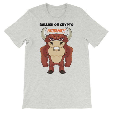 Bullish on crypto T-Shirt - MyCryptoon