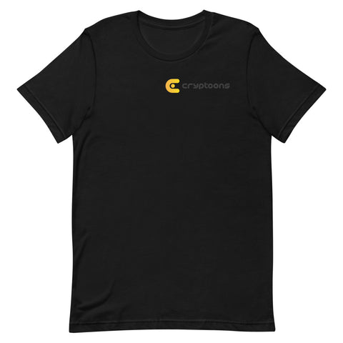 Cryptoons chest logo brand T-Shirt