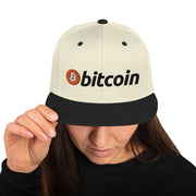 Classic Bitcoin Snapback Hat - MyCryptoon