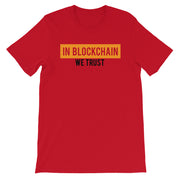 In Blockchain We Trust T-Shirt - MyCryptoon