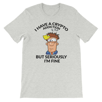 Crypto Addiction T-Shirt - MyCryptoon