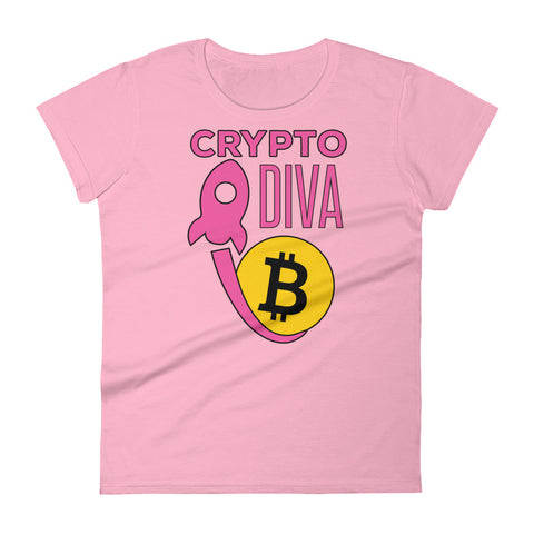 Crypto Diva t-shirt - MyCryptoon