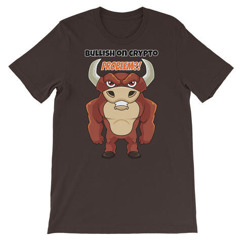 Bullish on crypto T-Shirt - MyCryptoon