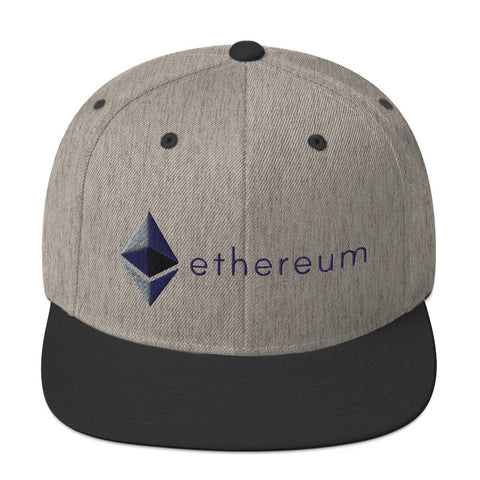 Ethereum Snapback Hat - MyCryptoon