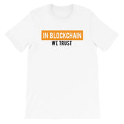 In Blockchain We Trust T-Shirt - MyCryptoon