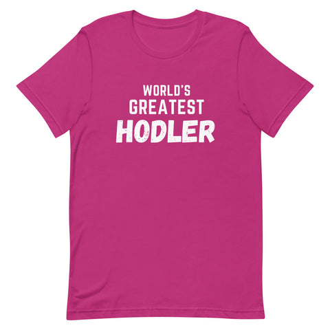 World's Greatest Hodler T-shirt