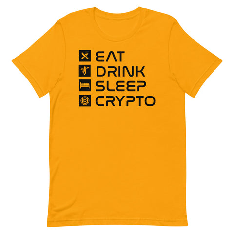 Eat Drink Sleep Crypto T-Shirt